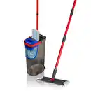 Bild 1 von VILEDA Bodenwischer-Set, mit Zweitanksystem, Microfaser/Kunststoff, schwarz/rot