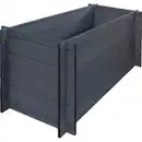 Bild 2 von WPC Hochbeet Anthrazit Stecksystem 75 cm x 70 cm x 150 cm