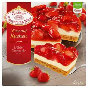COPPENRATH Lust auf Kuchen Erdbeer-Cheesecake, 550 g