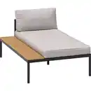 Bild 4 von Lounge-Set Lankin 3-tlg. Aluminium Anthrazit-Beige ca. 230 cm x 170 cm