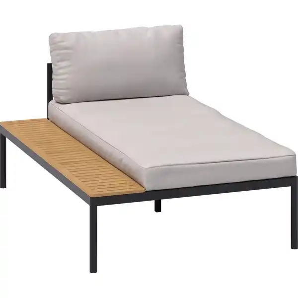 Bild 4 von Lounge-Set Lankin 3-tlg. Aluminium Anthrazit-Beige ca. 230 cm x 170 cm