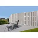 Bild 3 von Mr. GARDENER Sichtschutzzaun »Ibiza«, BxH: 180 x 180 cm, bicolor weiß