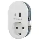 Bild 1 von WORKZONE Steckdosenadapter mit USB