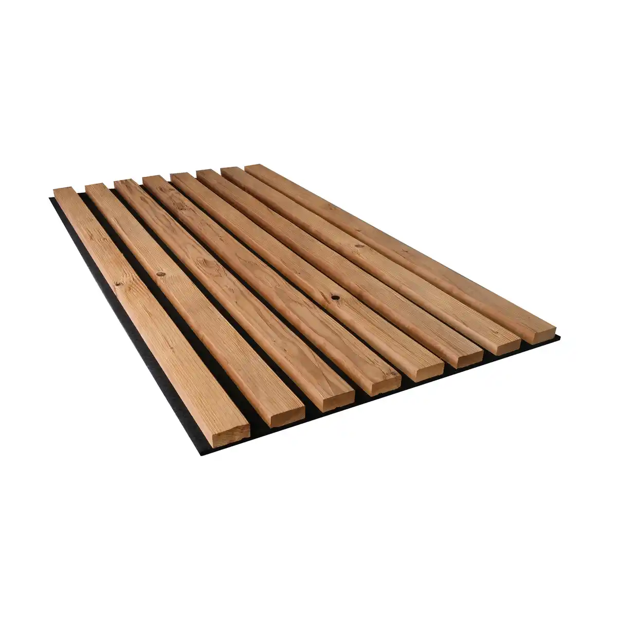 Bild 1 von Kosche Outdoor-Akustik-Paneel 'HydroLine' Thermo Fichte gehackt  2400 x 561 x 19 mm