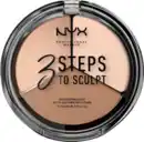 Bild 1 von NYX PROFESSIONAL MAKEUP Contouringpuder 3 Steps to Sculpt Fair 01, 15 g