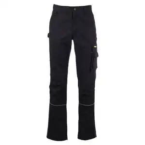 TOPCRAFT Herren Arbeitshose, Schwarz, 48