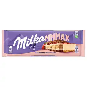 MILKA Tafelschokolade 300 g, Strawberry-Cheesecake
