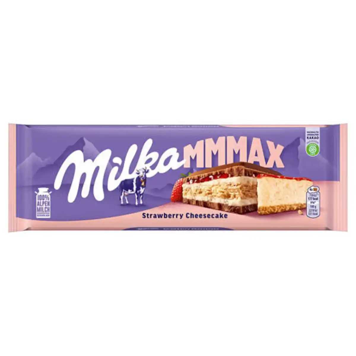 Bild 1 von MILKA Tafelschokolade 300 g, Strawberry-Cheesecake