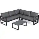 Bild 3 von Lounge-Gruppe Rhodos 3-tlg. Anthrazit