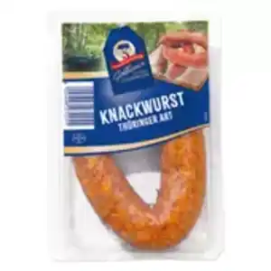 Golßener Knackwurst im Ring Thüringer Art