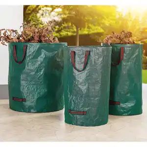Powertec Garden Gartenabfallsack 3er-Set