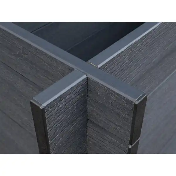 Bild 3 von WPC Hochbeet Anthrazit Stecksystem 75 cm x 70 cm x 150 cm