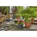 Bild 3 von SCHEURICH Pflanzgefäß »Nora«, Kunststoff, grau, eckig