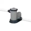 Bild 4 von Bestway Stahlrahmenpool Set Power Steel Swim Vista Ø 549 cm x 122 cm Rund Braun