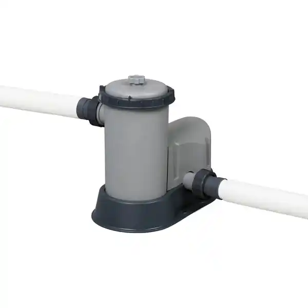 Bild 4 von Bestway Stahlrahmenpool Set Power Steel Swim Vista Ø 549 cm x 122 cm Rund Braun