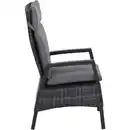 Bild 3 von Siena Garden Gartensessel Taranto Aluminium verstellbar Anthrazit/Matt