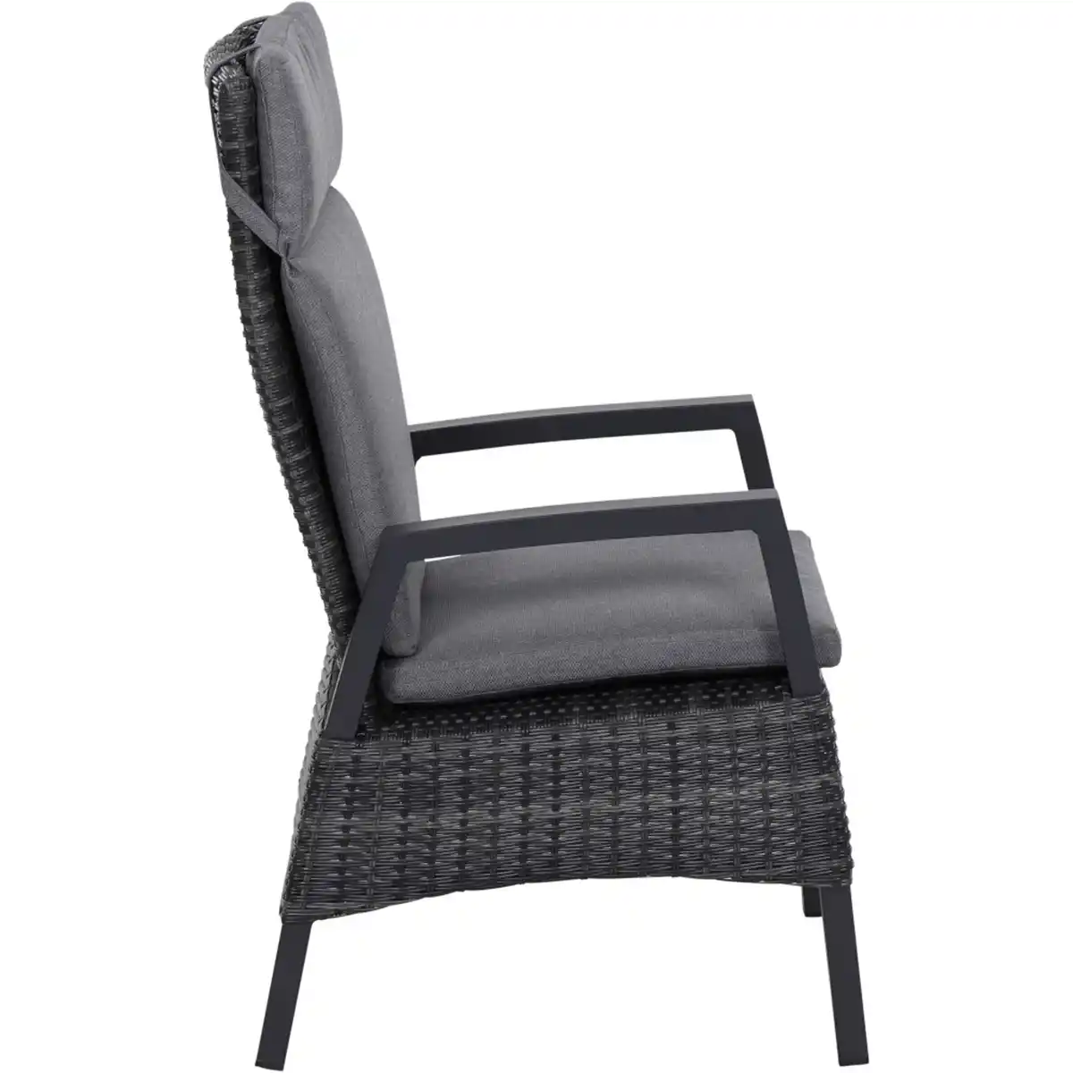 Bild 3 von Siena Garden Gartensessel Taranto Aluminium verstellbar Anthrazit/Matt