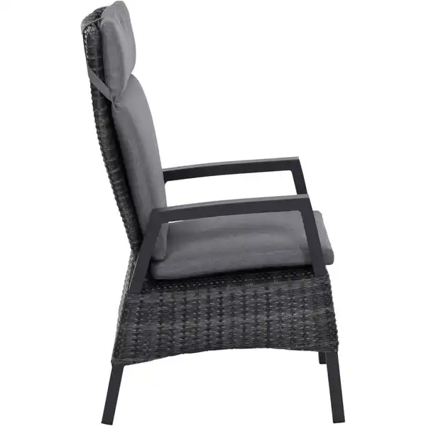 Bild 3 von Siena Garden Gartensessel Taranto Aluminium verstellbar Anthrazit/Matt