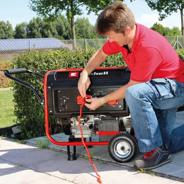 Bild 2 von Einhell Stromerzeuger TC-PG 55 E5 Benzin 25 l