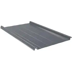 Trapezblech Esthetica 1750 mm x 500 mm mit 0,5 mm Stärke Mattgrau