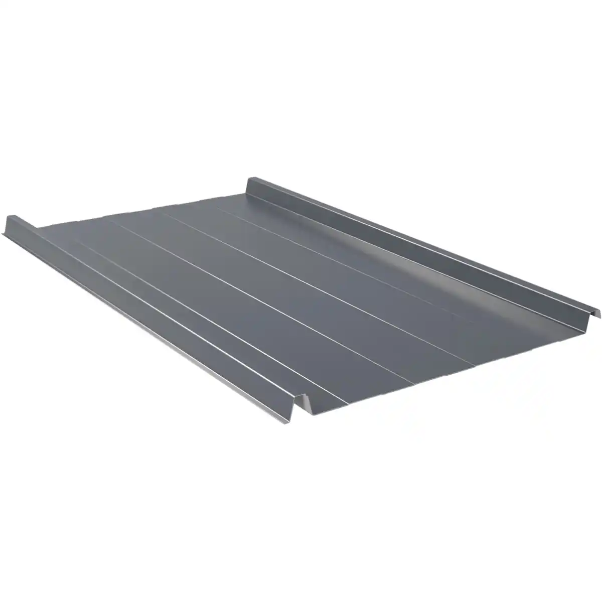 Bild 1 von Trapezblech Esthetica 1750 mm x 500 mm mit 0,5 mm Stärke Mattgrau