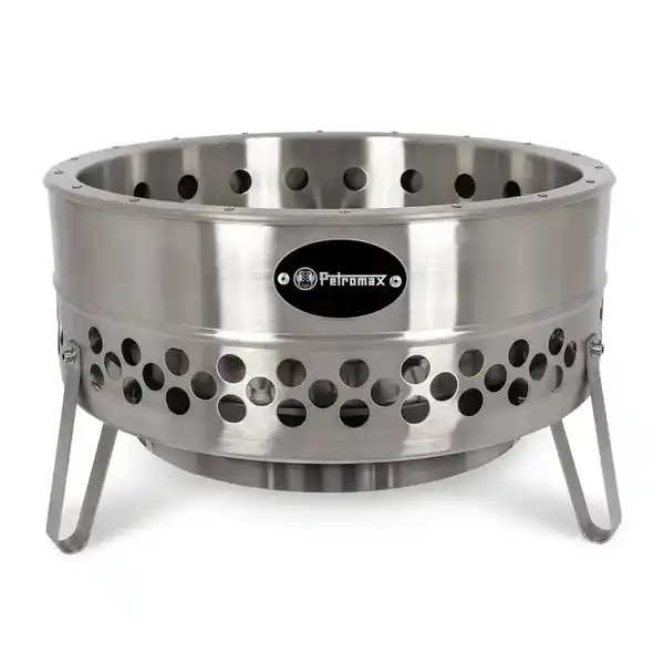 Bild 1 von Petromax Feuerschale Tyropit Edelstahl Silber 34,9 cm x Ø 57 cm