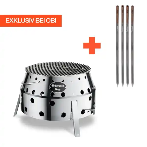 Bild 2 von Petromax Grill Atago-Set SK40 2-teilig Grau