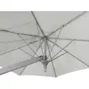 Bild 4 von Ampelschirm Ø 245 cm Grau-Silber mit Dreh- & Neigungsfunktion