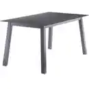 Bild 1 von Sieger Gartentisch Rechteckig Eisengrau Schiefer Anthrazit 160 cm x 90 cm