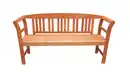 Bild 1 von 3-Sitzer Gartenbank aus Akazienholz, ca. 157 x 48,5 x 82 cm - Rose