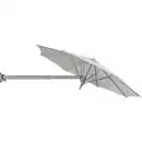 Bild 2 von Ampelschirm Ø 245 cm Grau-Silber mit Dreh- & Neigungsfunktion