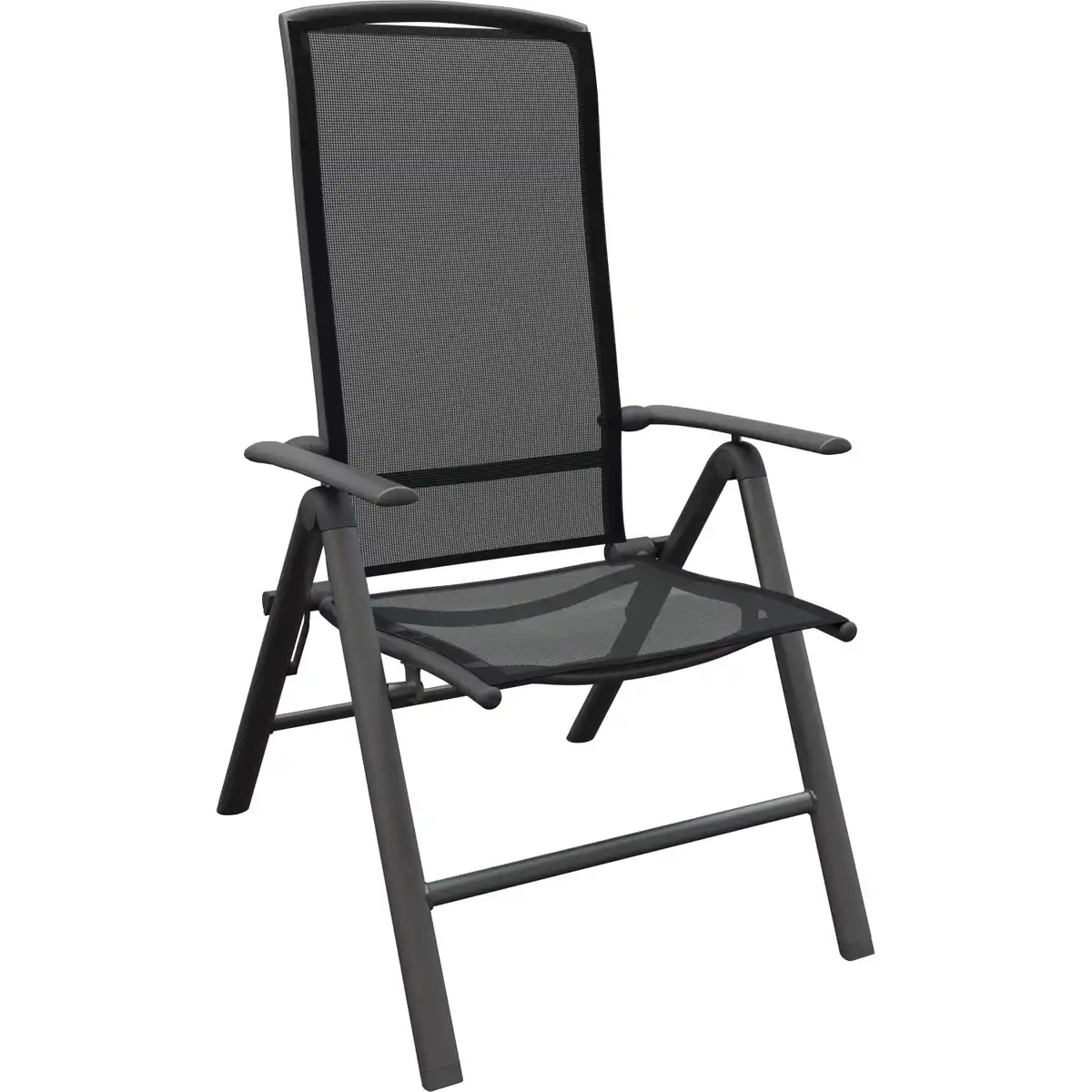 Bild 3 von Sitzgruppe Vigo Harris 3-tlg. Aluminium Grau-Schwarz