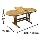 Bild 4 von Gartentisch Chelsea FSC®-Holz Oval Natur 130 cm x 90 cm