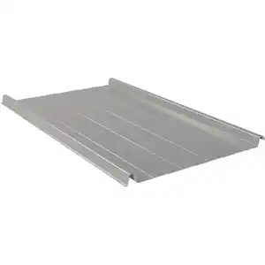 Trapezblech Esthetica 1750 mm x 500 mm mit 0,5 mm Stärke Silbergrau