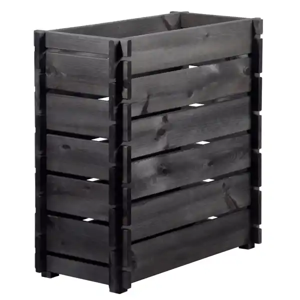 Bild 1 von Dobar Stecksystem Hochbeet Anthrazit 79 cm x 79 cm x 39 cm FSC®