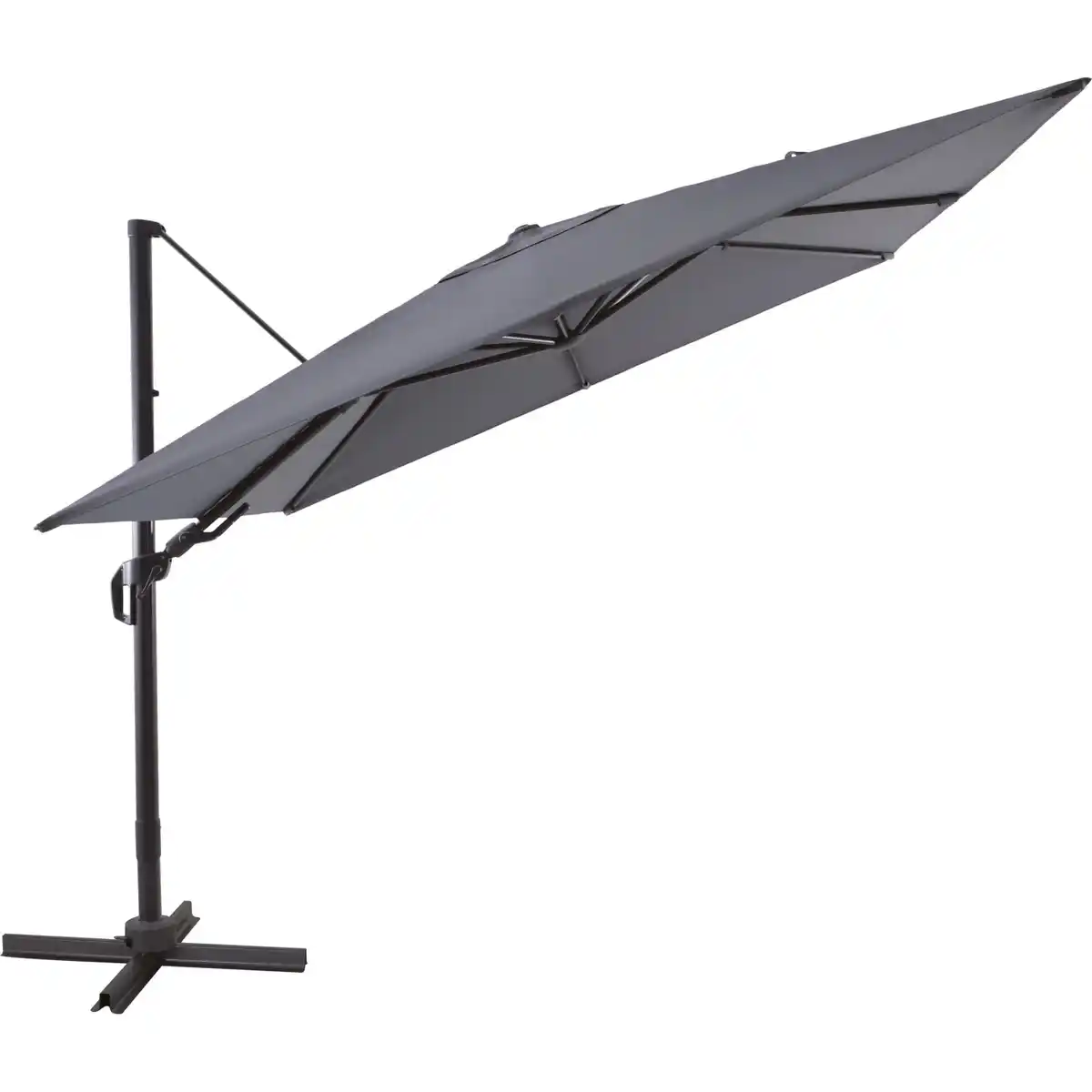 Bild 3 von Ampelschirm Aros 2,8 m x 2,8 m Quadratisch Anthrazit mit Kurbel