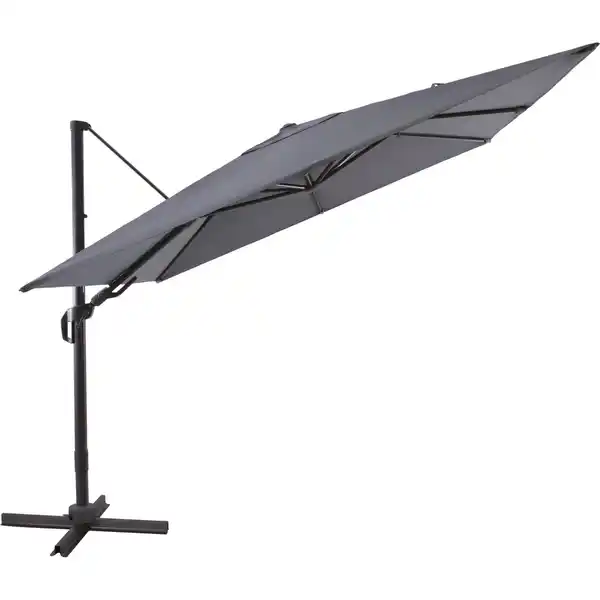 Bild 3 von Ampelschirm Aros 2,8 m x 2,8 m Quadratisch Anthrazit mit Kurbel