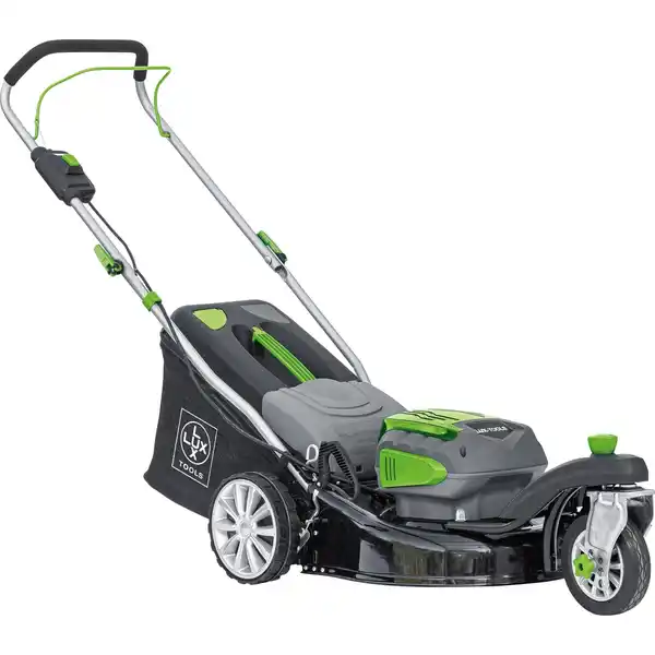 Bild 1 von LUX-TOOLS Akku-Rasenmäher A-RM-2x 20/4/33 Set 40 l