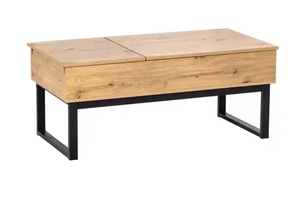 Bild 1 von Couchtisch höhenverstellbar, ca. 109 x 55 x 46 cm - Braun