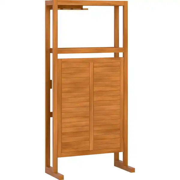 Bild 4 von Balkonmöbel-Set Marmora mit Regalfunktion 3-tlg. Akazie Geölt