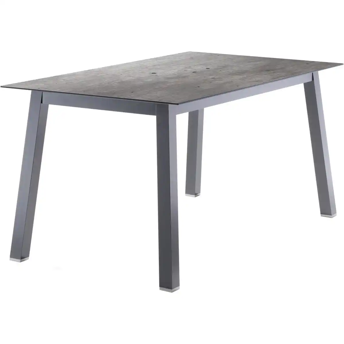 Bild 1 von Sieger Gartentisch Rechteckig Eisengrau Beton Hell 160 cm x 90 cm