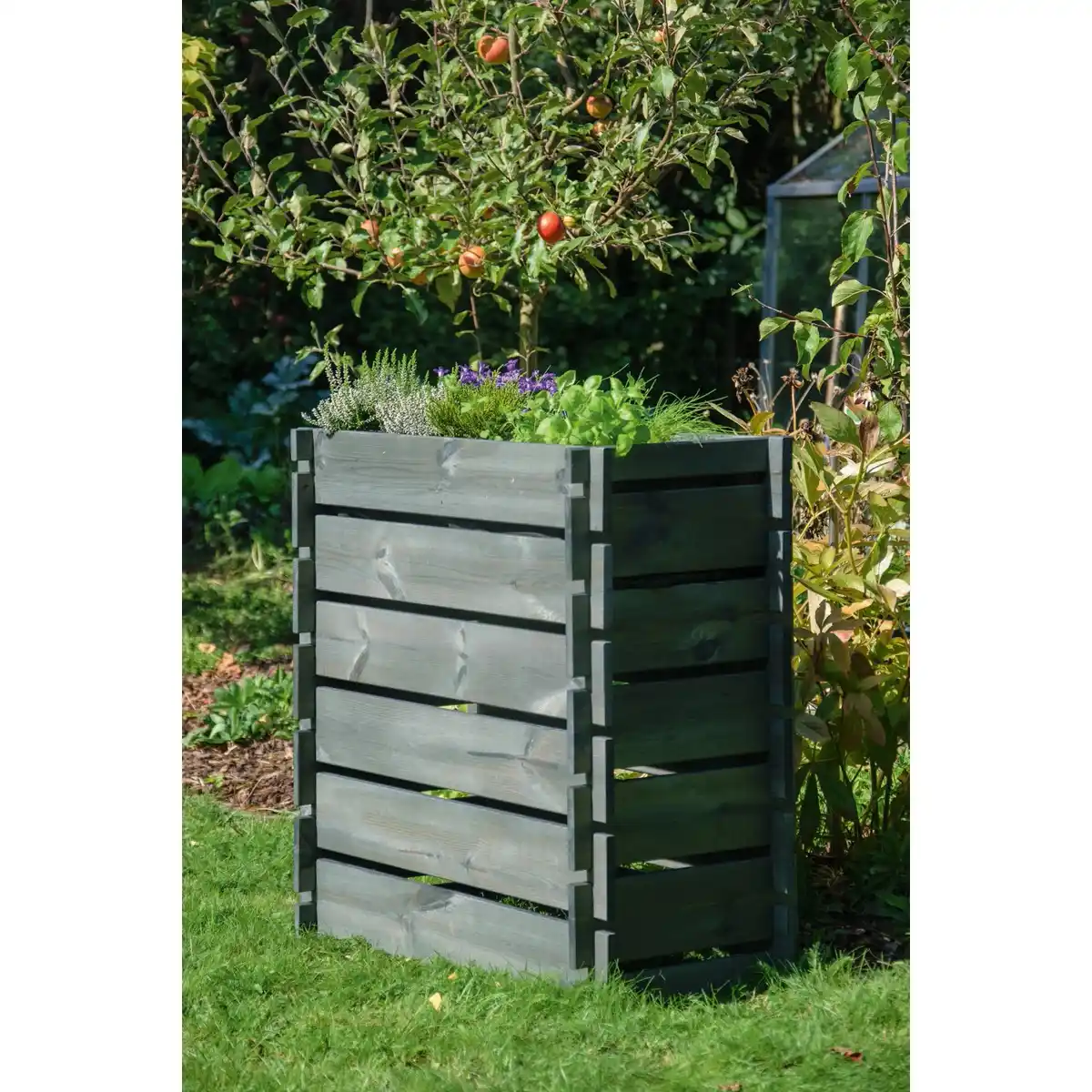 Bild 2 von Dobar Stecksystem Hochbeet Anthrazit 79 cm x 79 cm x 39 cm FSC®