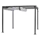 Bild 3 von Pavillon Texhoma Grau 300 cm x 300 cm