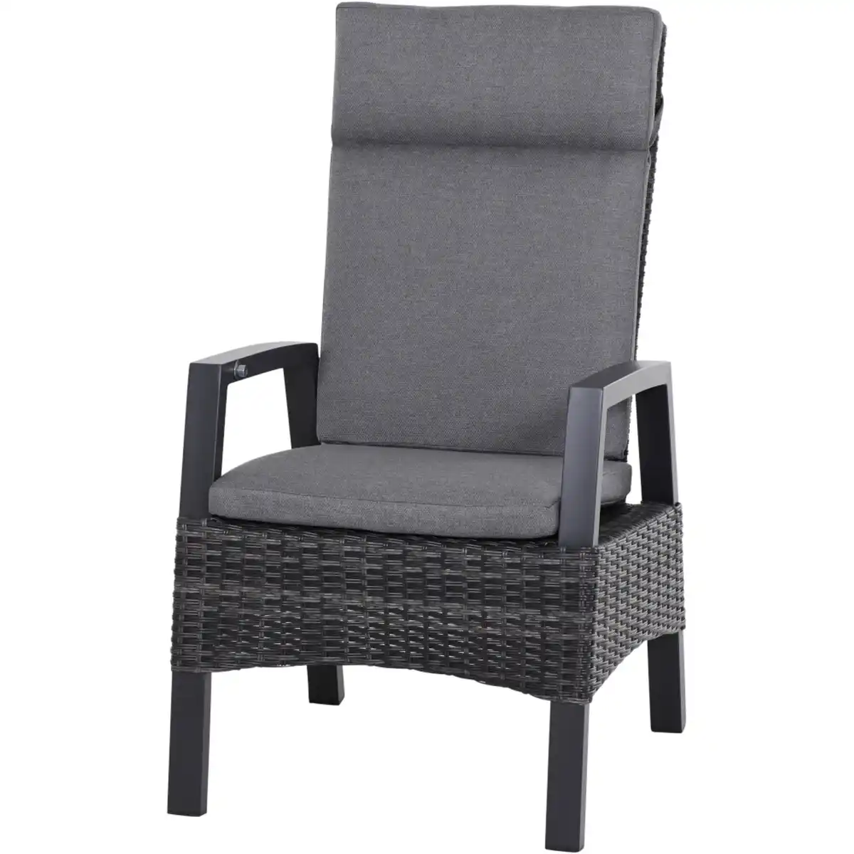 Bild 1 von Siena Garden Gartensessel Taranto Aluminium verstellbar Anthrazit/Matt