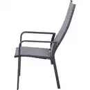 Bild 4 von Siena Garden Gartensessel Carlton Aluminium verstellbar Dunkelgrau