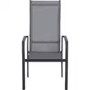 Bild 2 von Siena Garden Gartensessel Carlton Aluminium verstellbar Dunkelgrau