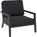 Bild 1 von Lounge-Sessel Springtown Aluminium Schwarz-Dunkelgrau