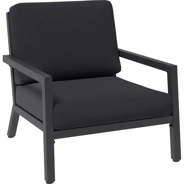 Bild 1 von Lounge-Sessel Springtown Aluminium Schwarz-Dunkelgrau