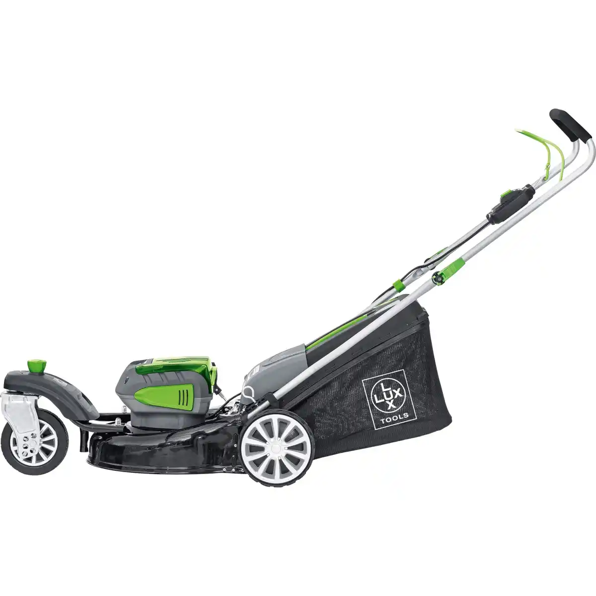 Bild 2 von LUX-TOOLS Akku-Rasenmäher A-RM-2x 20/4/33 Set 40 l