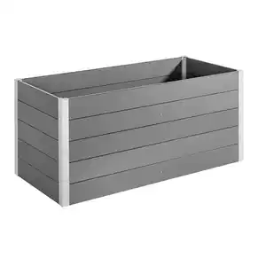 WPC Hochbeet CARMENO, ca. 160 x 70 x 75 cm - Grau